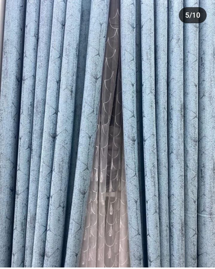 Tier Curtains — Abdii Finest Curtains Nairobi showroom